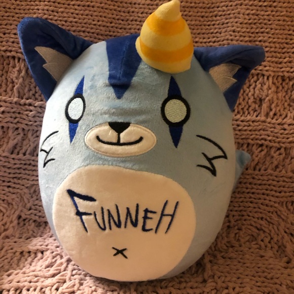 Its Funneh The Krew Blue Funneh Plush Squishable Plush Anime Gaming YouTube - Picture 7 of 7